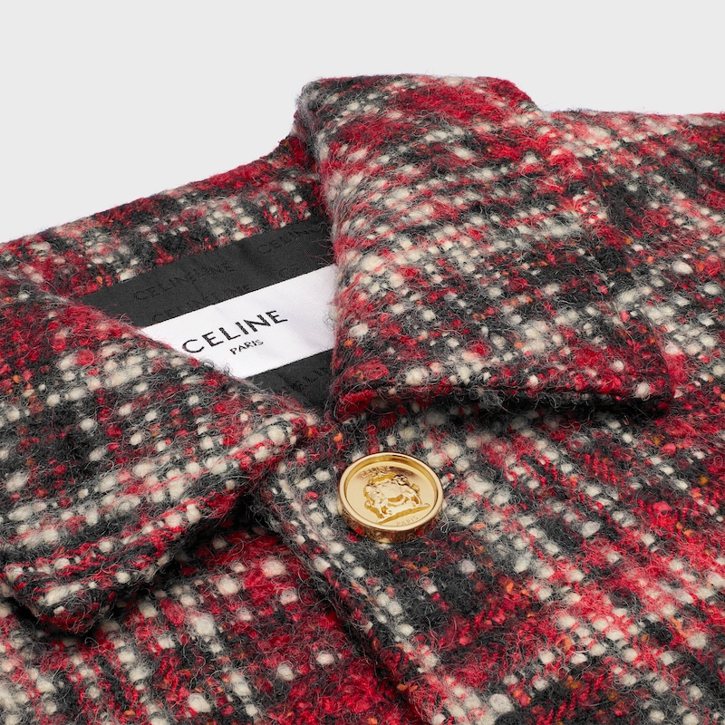 charlotte jacket in check wool natteacute