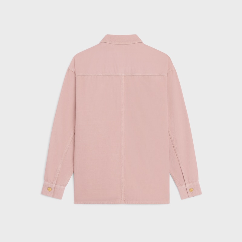 car coat jacket in corduroy