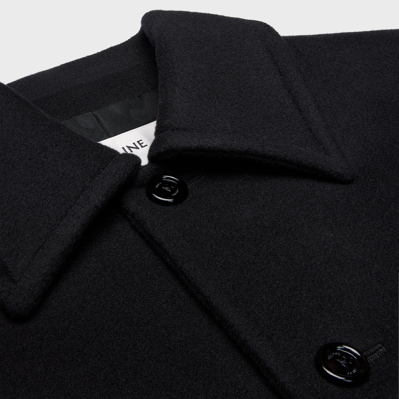 jacket in double-face wool cashmere
