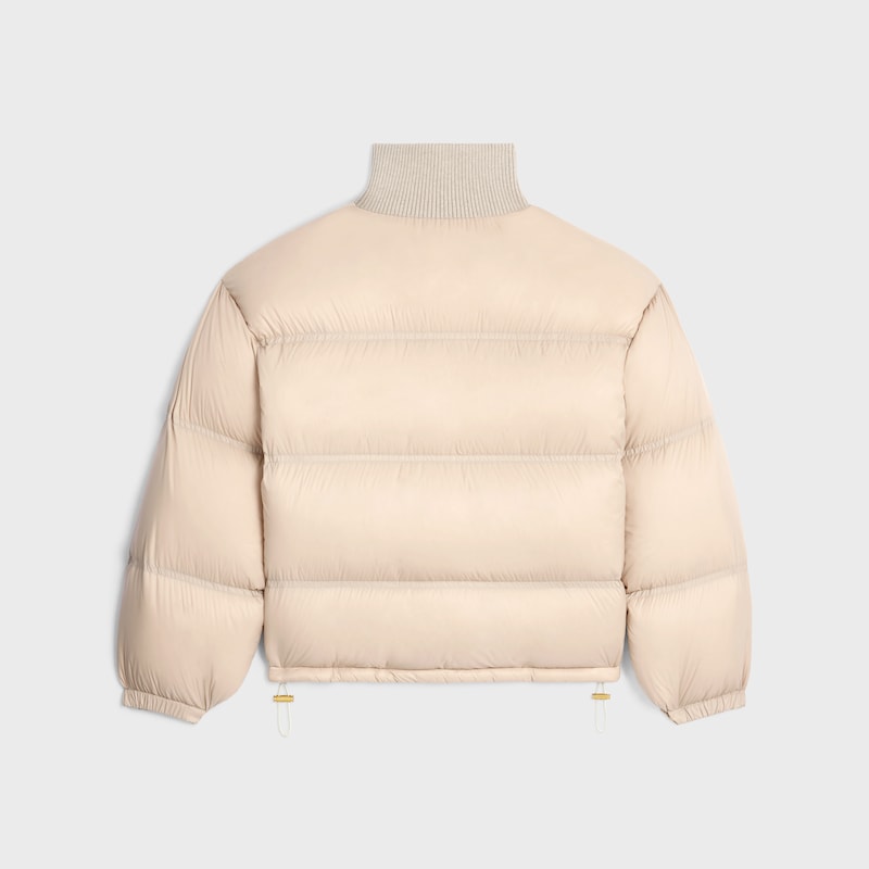 puffer jacket in light nylon