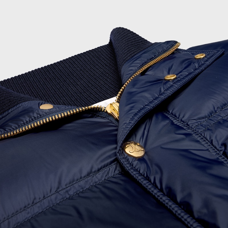 puffer jacket in light nylon