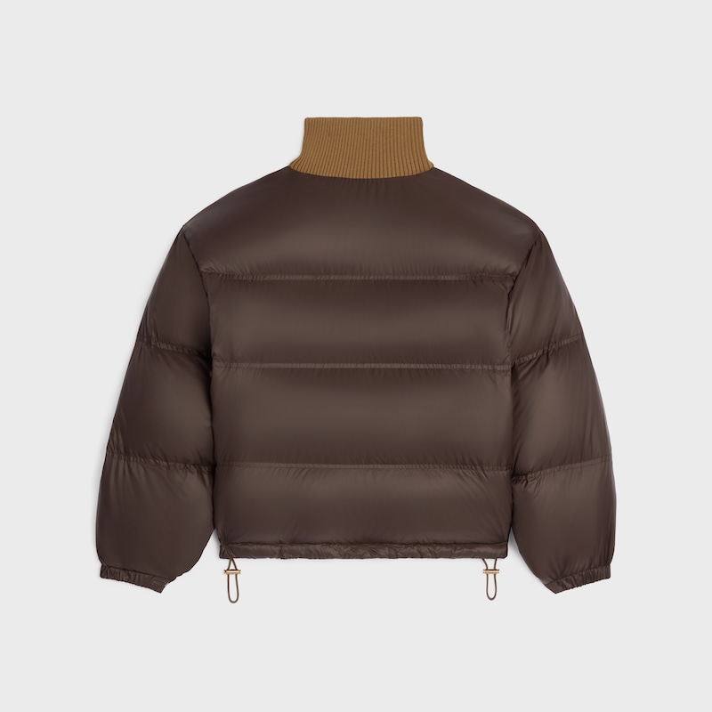 puffer jacket in light nylon