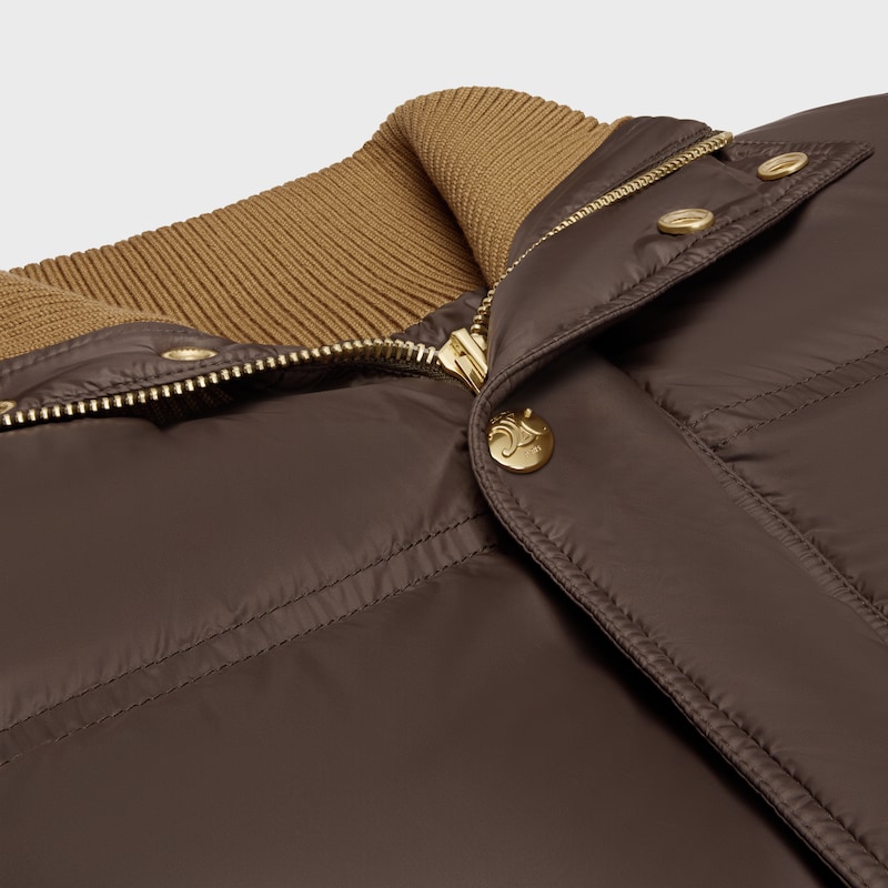 puffer jacket in light nylon