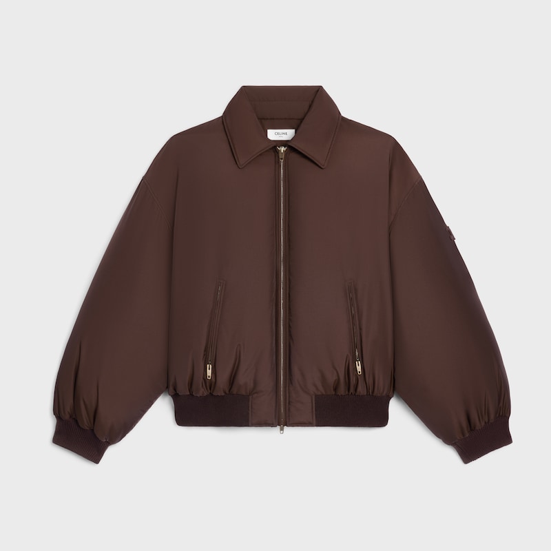 puffer jacket in nylon