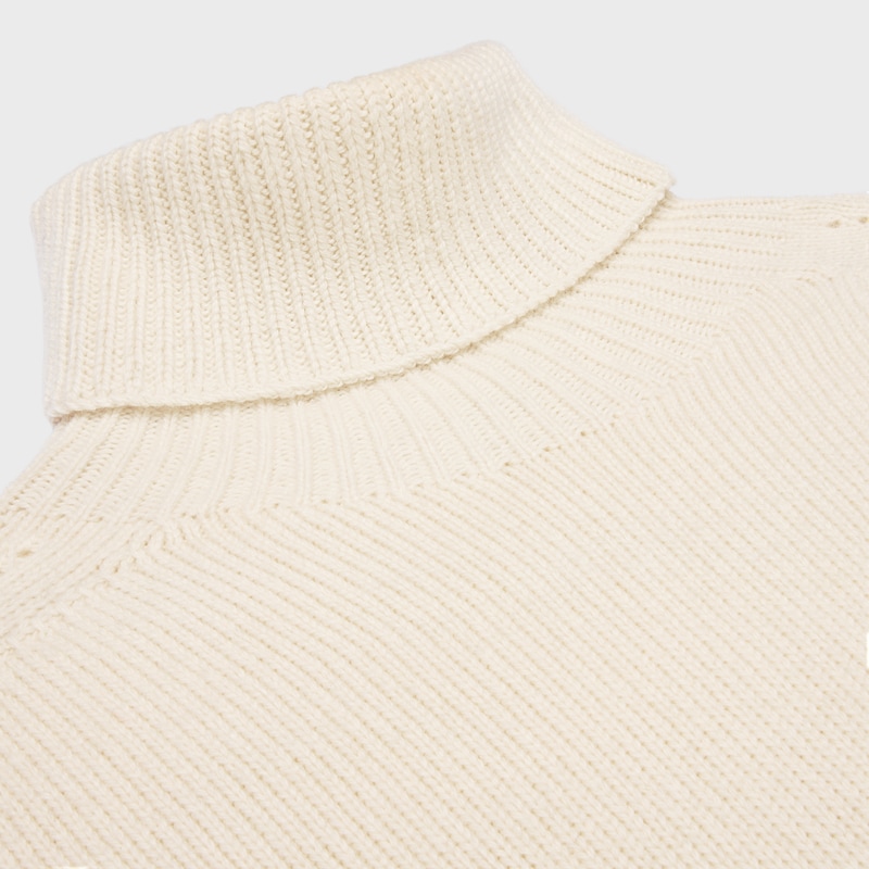 turtleneck sweater in seamless cashemire