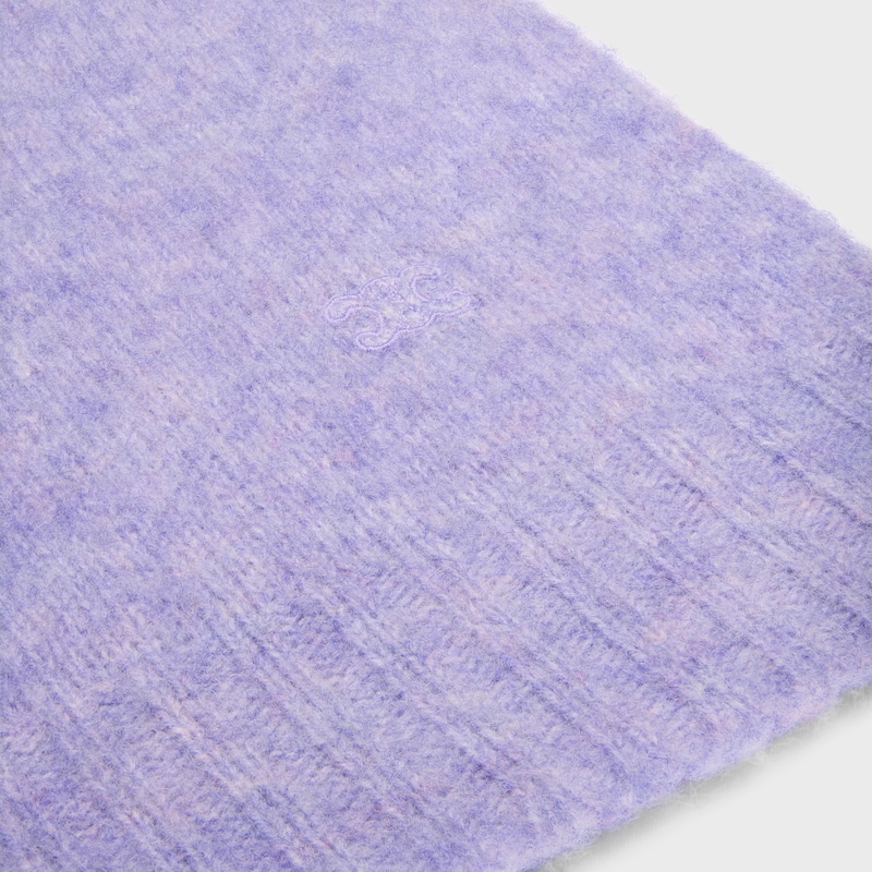 crewneck sweater in shetland wool