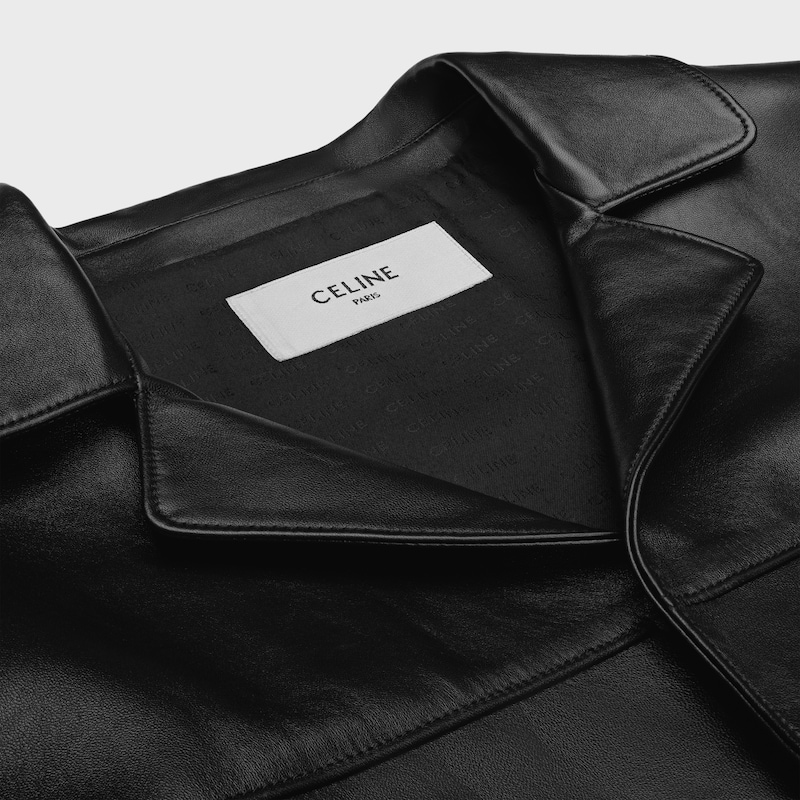 carcoat in soft lambskin