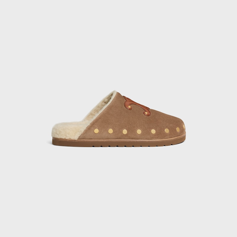 celine pitea clog in calfskin