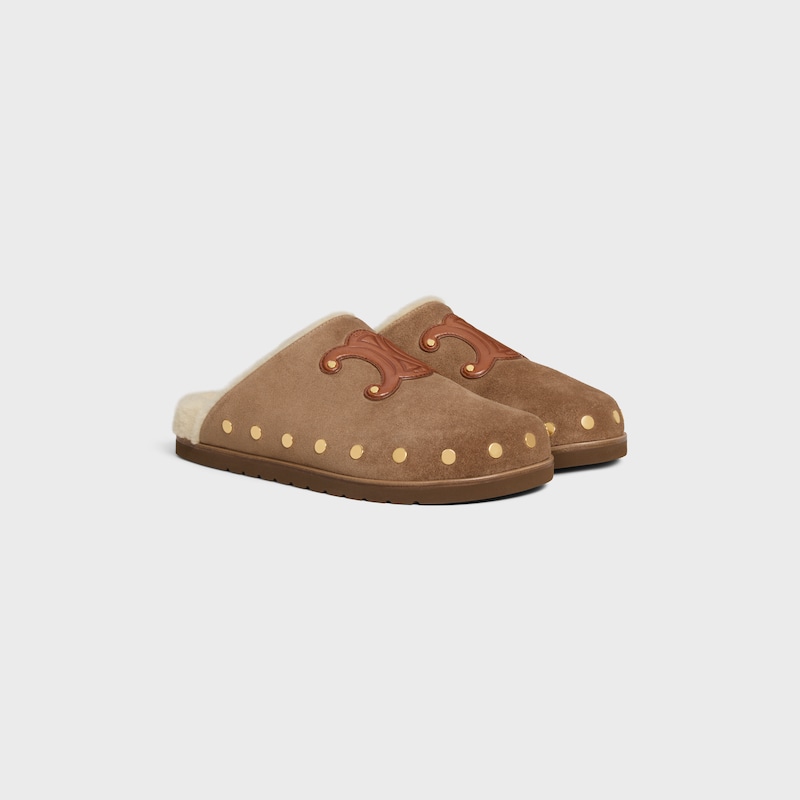celine pitea clog in calfskin