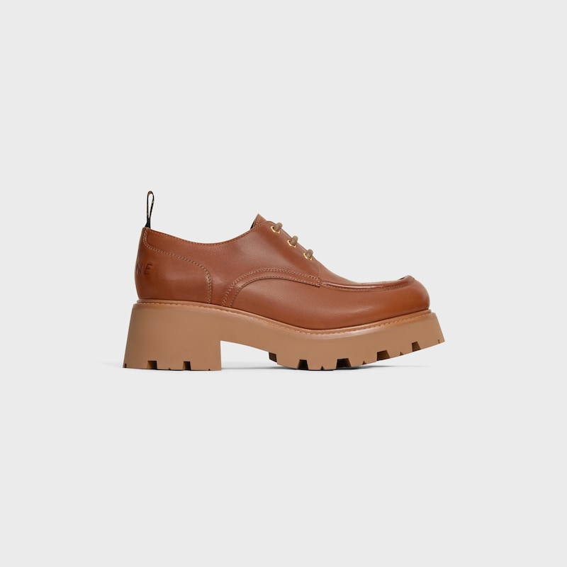 celine triomphe derbies in calfskin