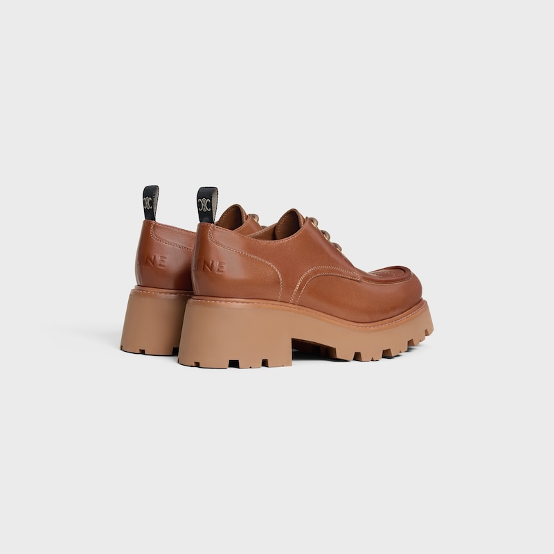 celine triomphe derbies in calfskin