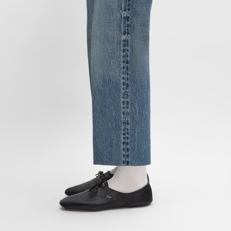 ballet - lace-up shoe in lambskin