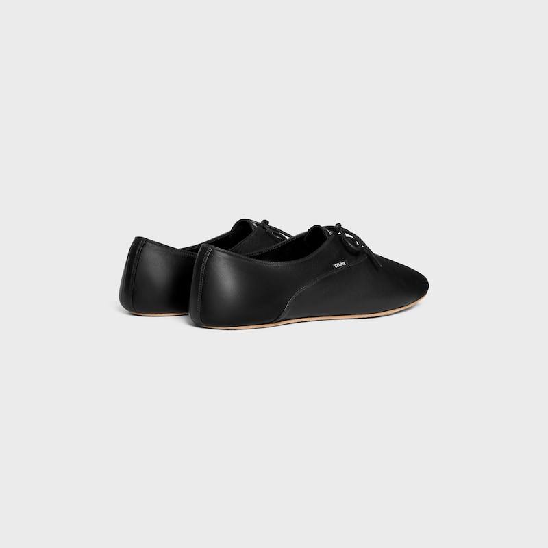 ballet - lace-up shoe in lambskin
