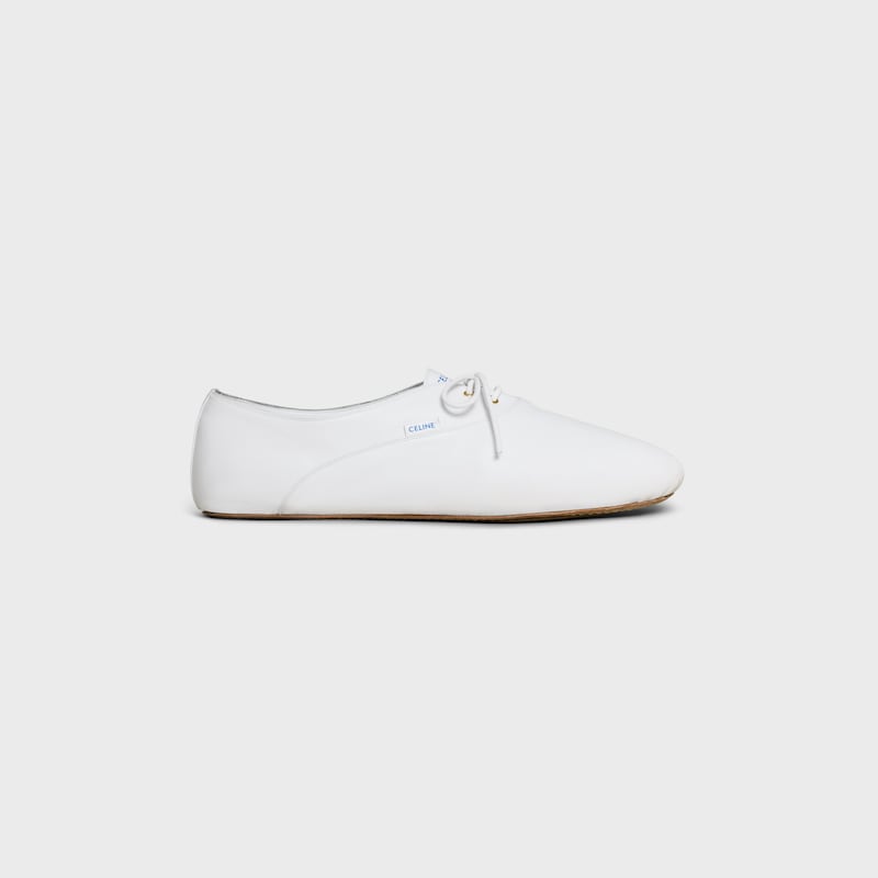ballet - lace-up shoe in lambskin