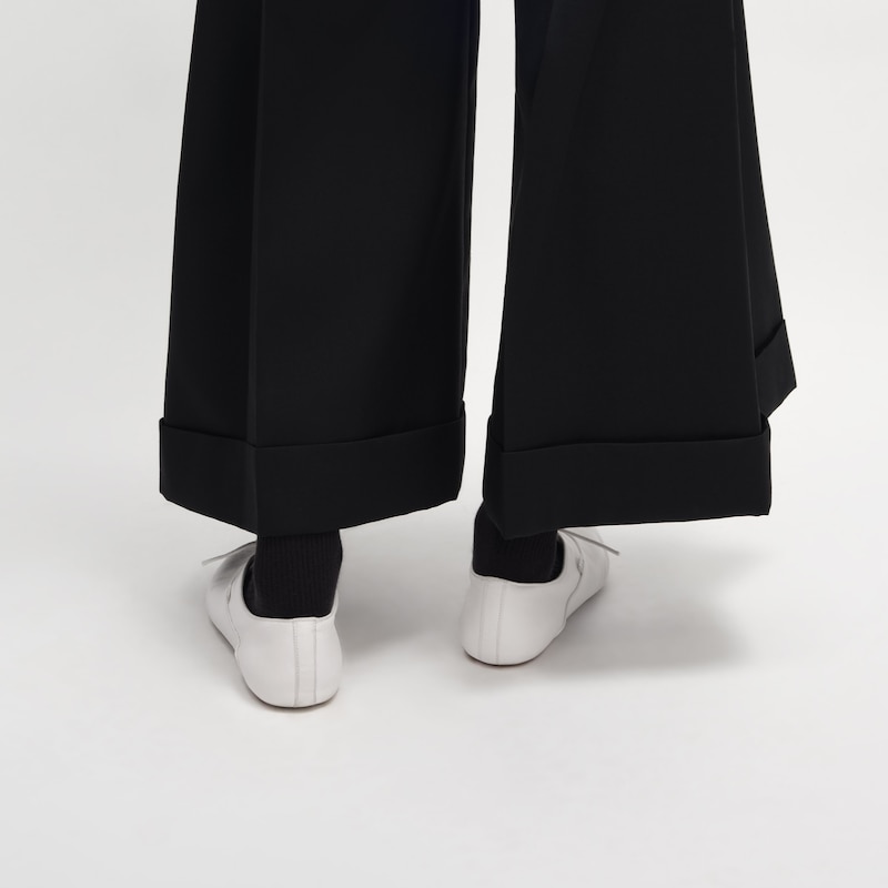 ballet - lace-up shoe in lambskin