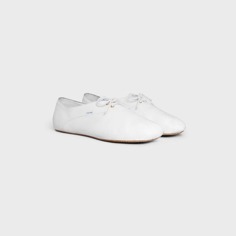 ballet - lace-up shoe in lambskin