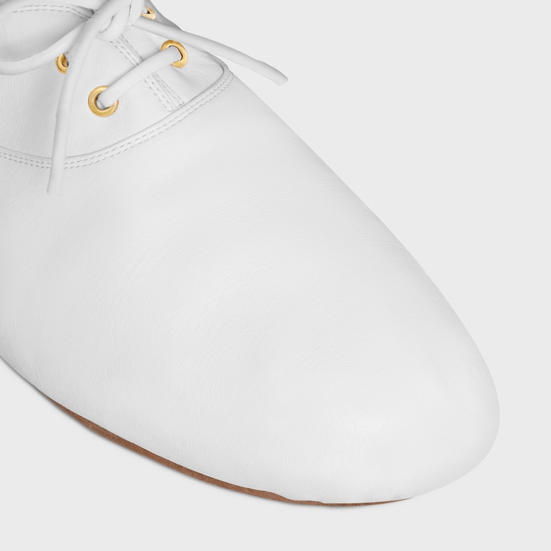 ballet - lace-up shoe in lambskin