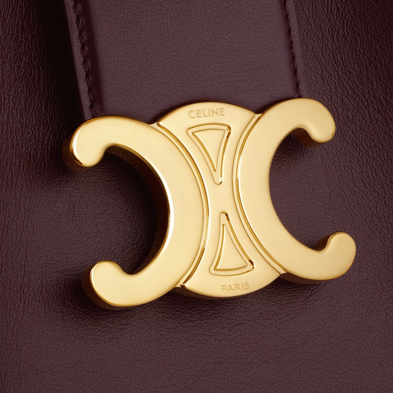 medium bucket louise in smooth calfskin