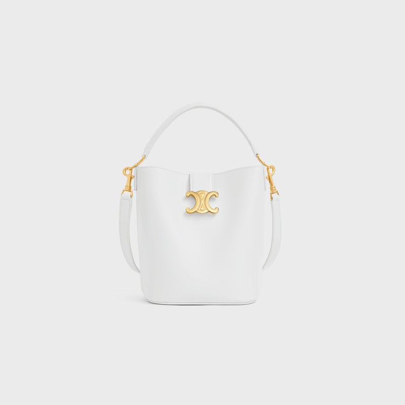small bucket louise in smooth calfskin