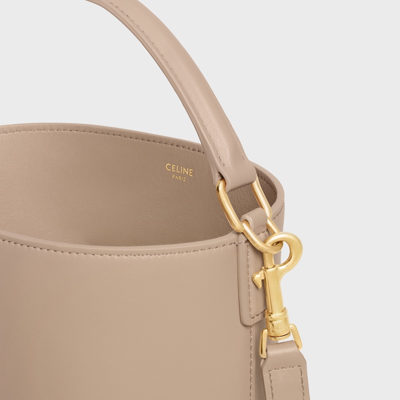 small bucket louise in smooth calfskin
