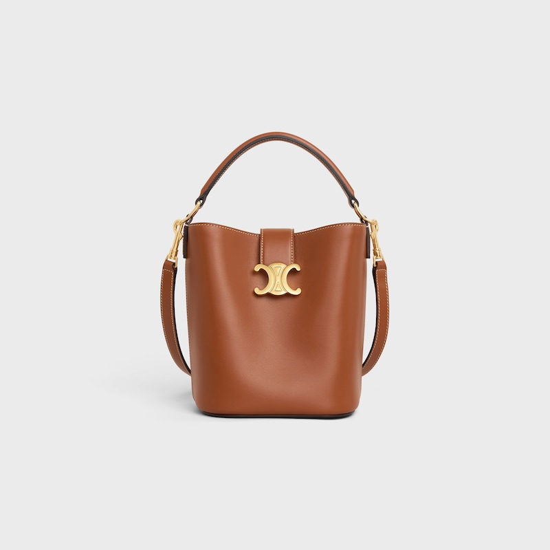 small bucket louise in smooth calfskin