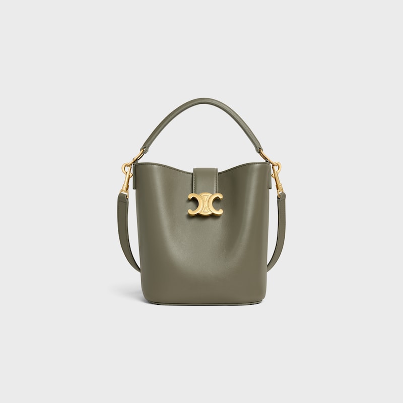 small bucket louise in smooth calfskin