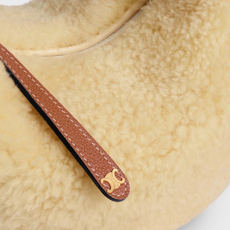teen celine lulu in shearling and calfskin
