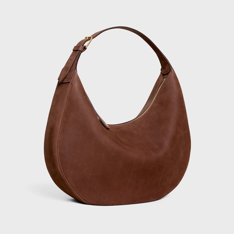 large celine lulu in grained nubuck calfskin