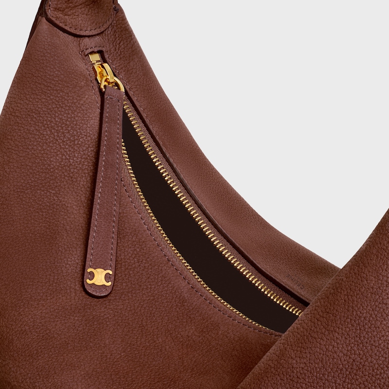 large celine lulu in grained nubuck calfskin