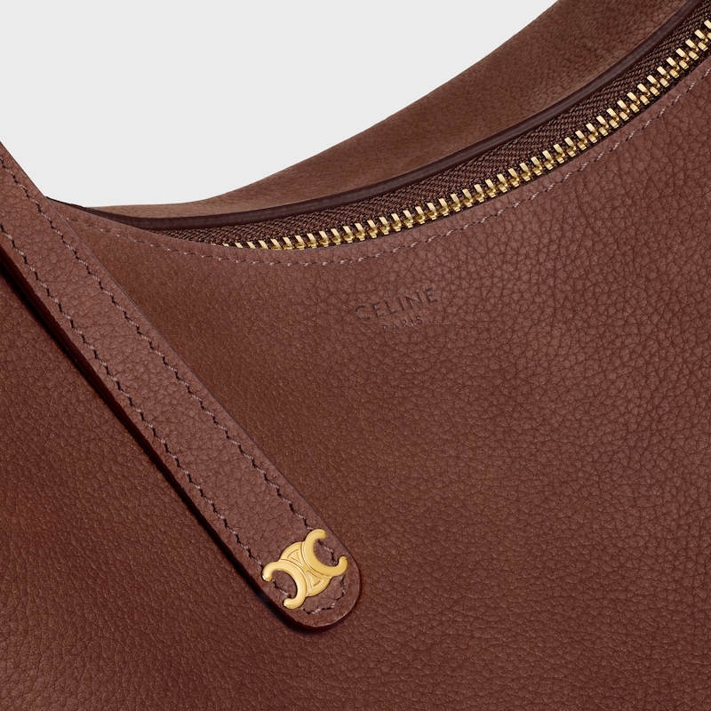 large celine lulu in grained nubuck calfskin