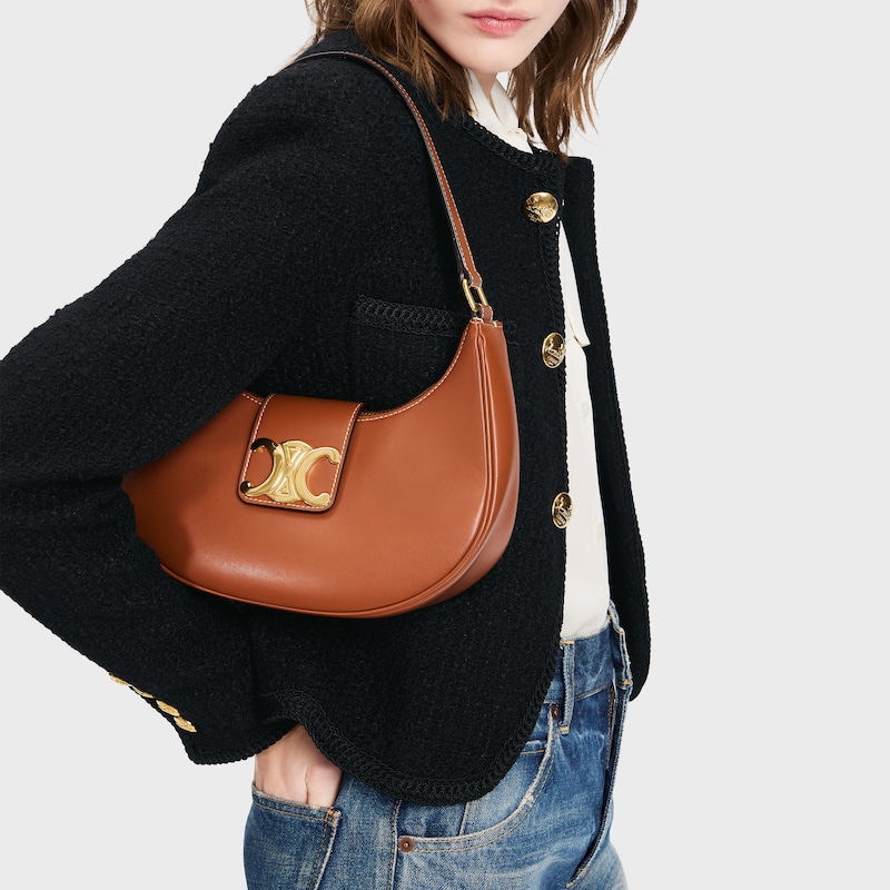 medium ava triomphe bag in smooth calfskin