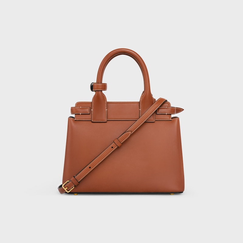 teen celine conti bag in natural calfskin