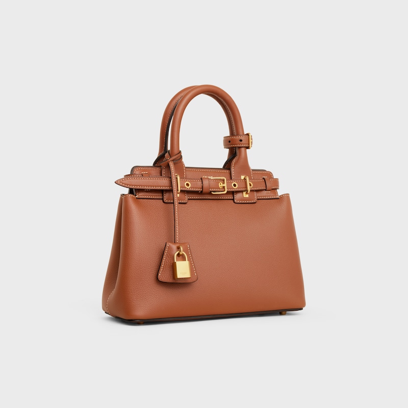 teen celine conti bag in supple grained calfskin