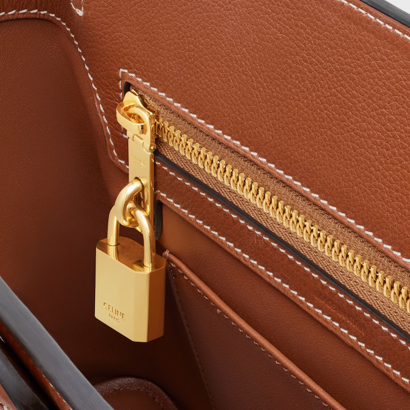 teen celine conti bag in supple grained calfskin