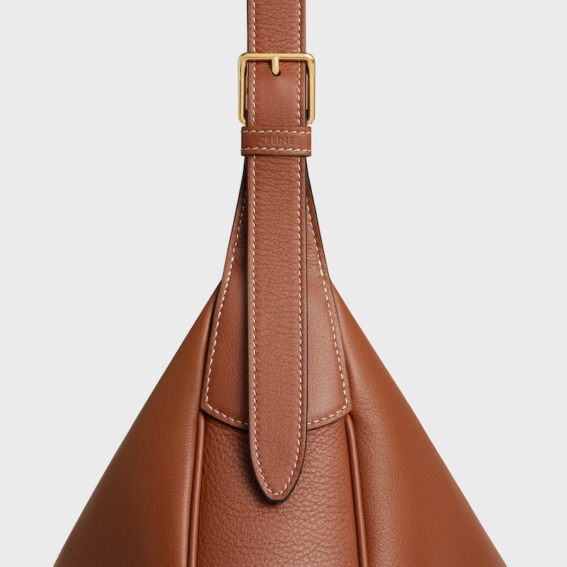 medium heloiumlse bag in supple grained calfskin