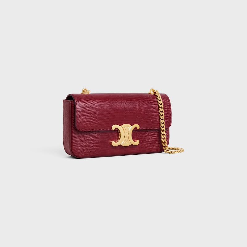 chain shoulder bag claude in lizard