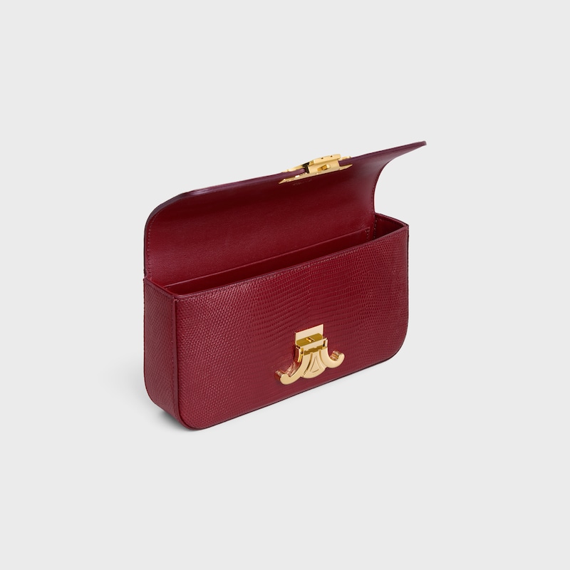 chain shoulder bag claude in lizard