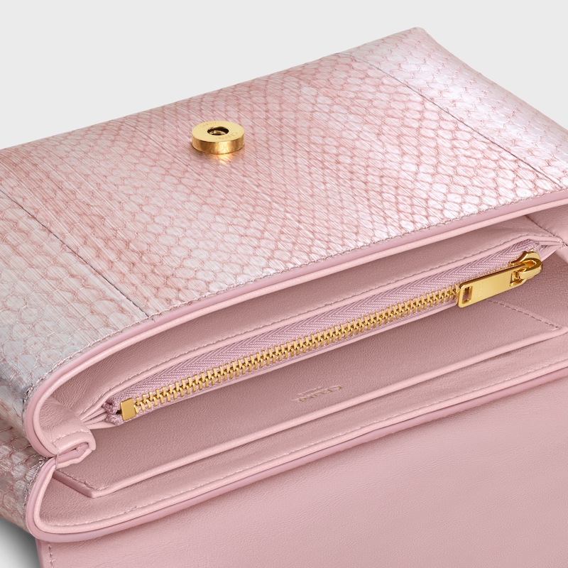teen celine victoire bag in pearly python