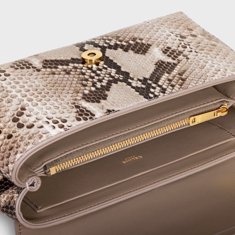 teen celine victoire bag in python