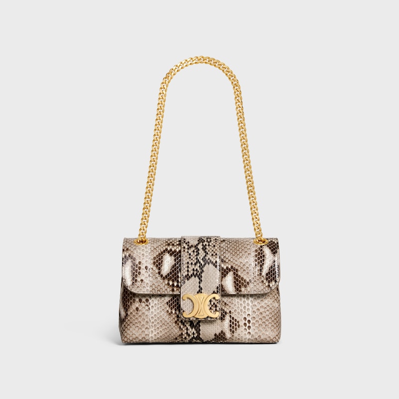 teen celine victoire bag in python