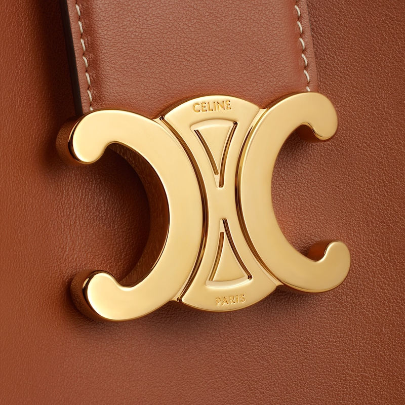 medium bucket louise in smooth calfskin