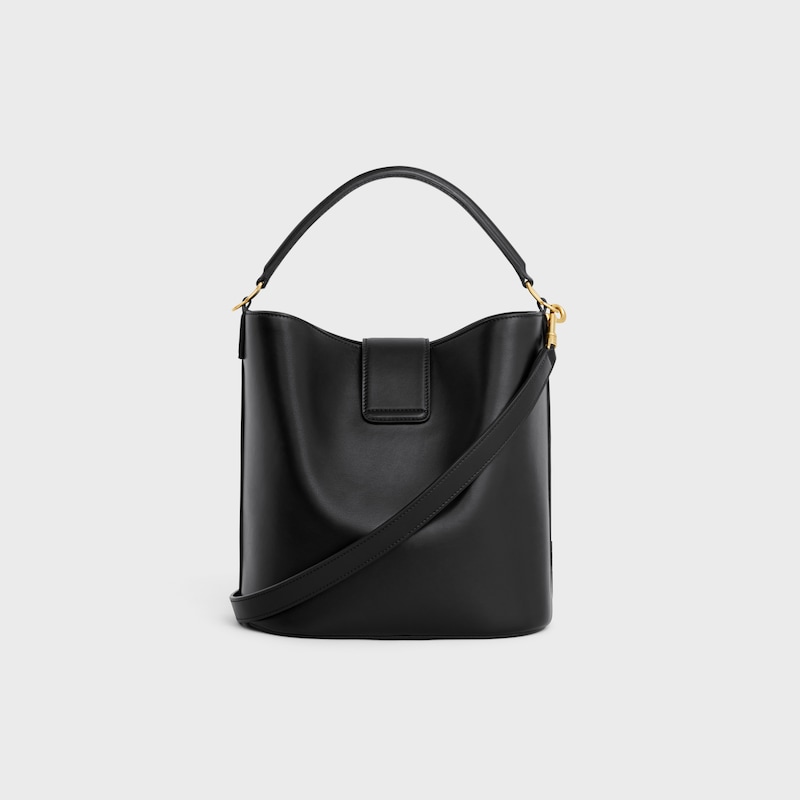 medium bucket louise in smooth calfskin
