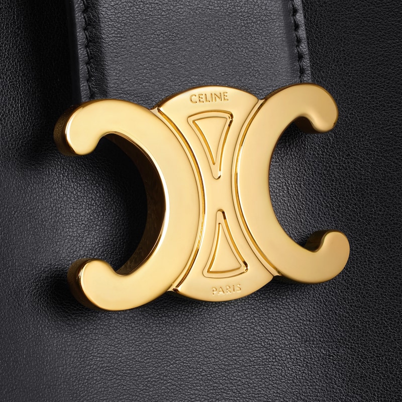 medium bucket louise in smooth calfskin