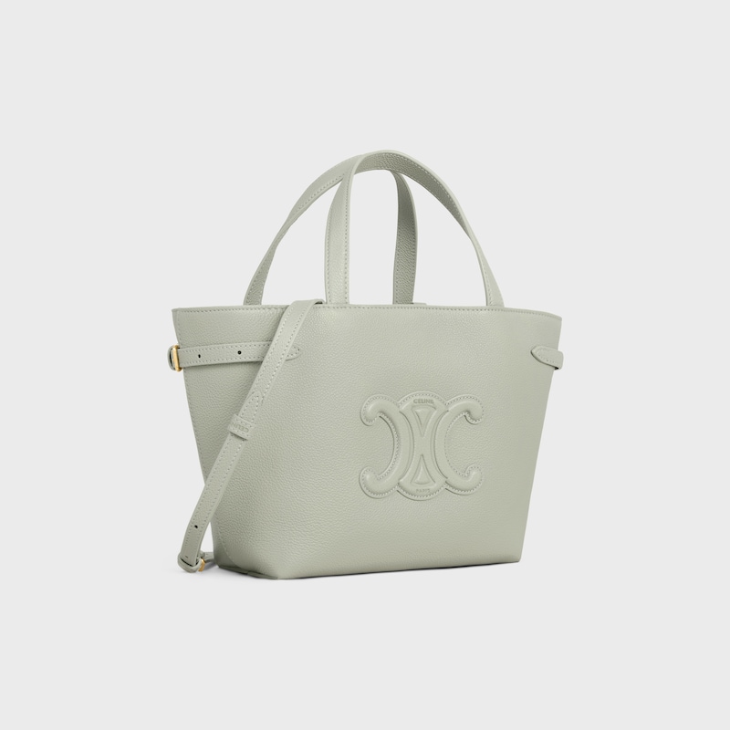 mini cabas anais cuir triomphe in grained calfskin
