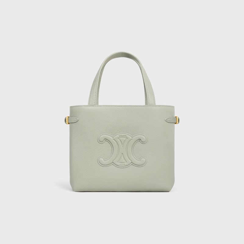 mini cabas anais cuir triomphe in grained calfskin