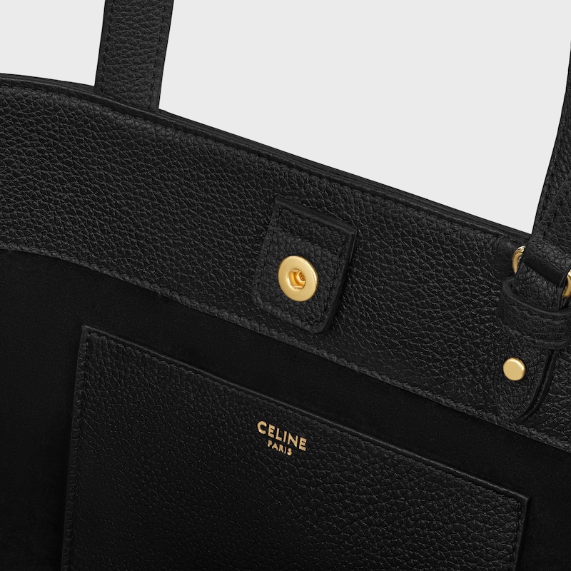 mini cabas anais cuir triomphe in grained calfskin