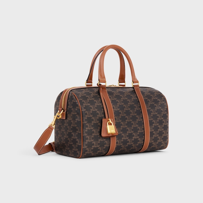 large boston in triomphe canvas and calfskin