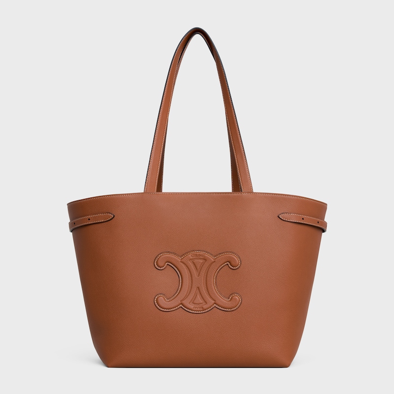 medium cabas anaiumls cuir triomphe in grained calfskin