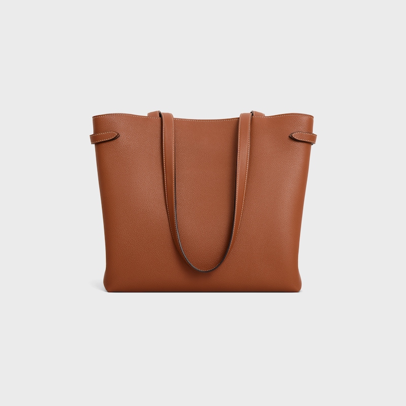 medium cabas anaiumls cuir triomphe in grained calfskin