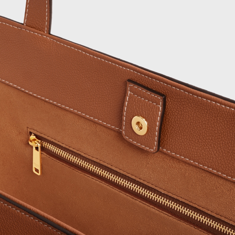 medium cabas anaiumls cuir triomphe in grained calfskin